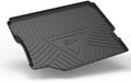 3W Cargo Liner for Jeep Wrangler  2018 2019 2020 2021 with subwoofer All Weather Trunk Mat for  Unlimited 4-Door (Not for ), Black