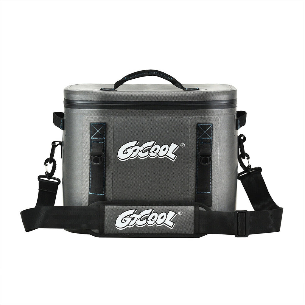 Gymax 30 Cans Soft Portable Cooler Bag Leak-Proof Insulated Water-Resistant For Picnic