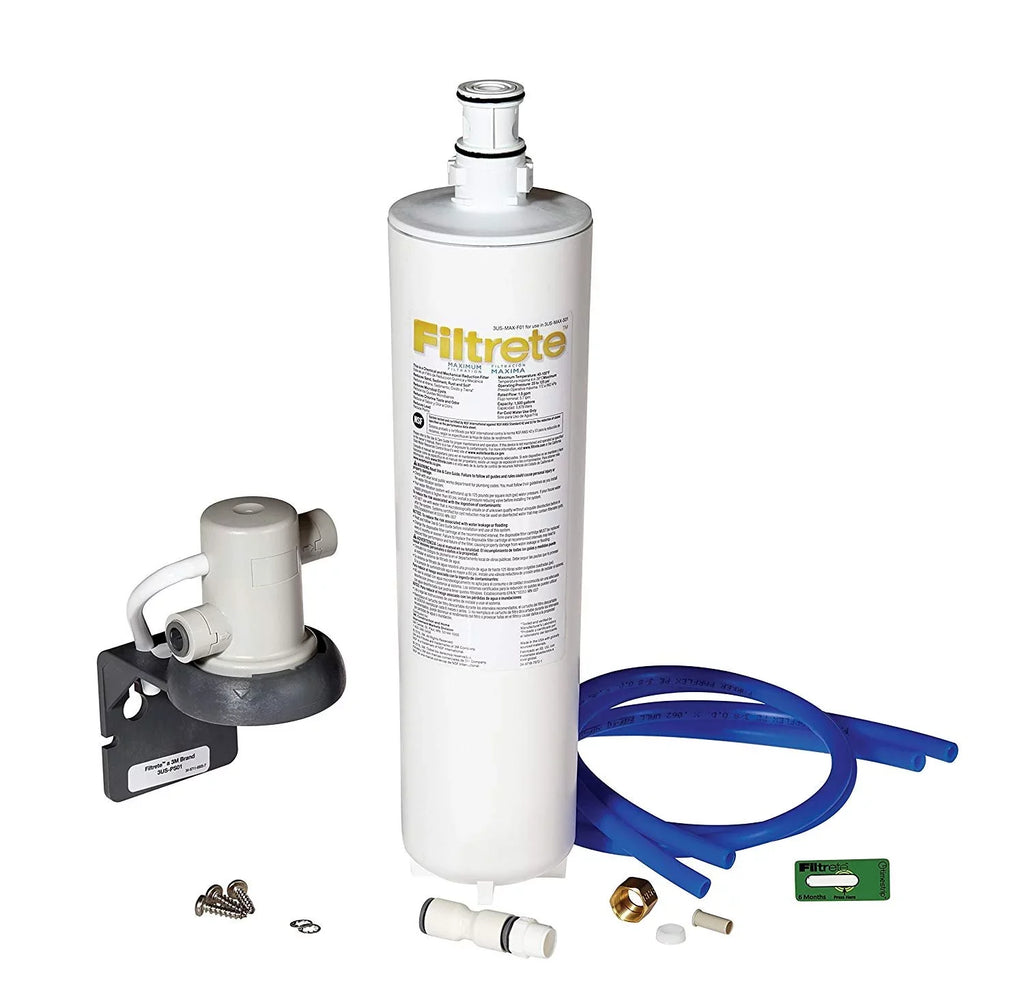Filtrete Maximum Under Sink Water Filtration System, Easy to Install, Reduces 99% Lead + Much More 3US--