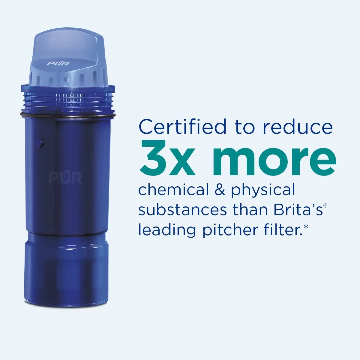 30-Cup Water Filter Dispenser System,  15.3" x  10.1" x  5.3", Smoke,
