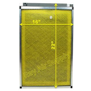 RayAir Supply 16x22 Air Ranger Air Cleaner Replacement Filter Pads 16x22 Refills (3 Pack)