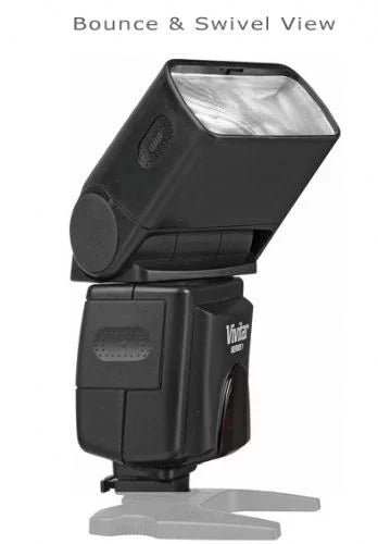 Canon  5DS/5DS  Bounce, Zoom & Swivel Head Flash + High Powered  Rapid Charger With 4AA 2900 Mah Batteries + Nw Di