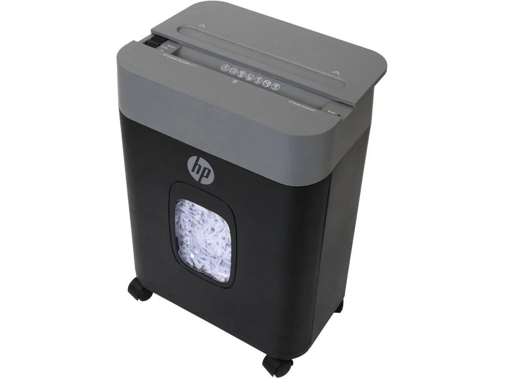 Royal  Paper Shredder - Cross Cut - 12 Per Pass - for shredding Paper, Staples, Credit Card, Envelope - 8.75" Throat - 2 Minute Run Time - 30 Minute Cool Down Time - 3.40 gal Wastebin Capacit