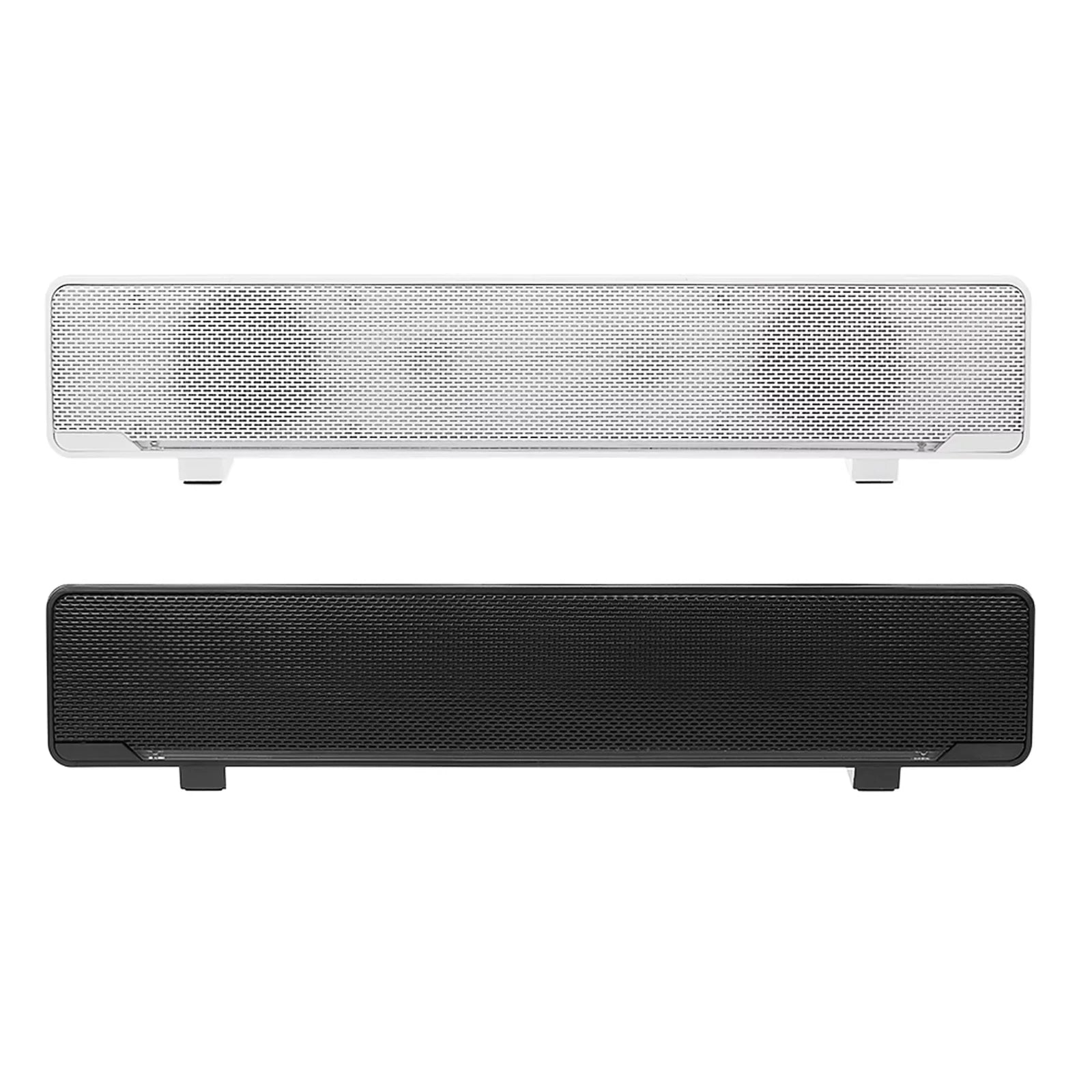 Andoer -196  Wired Computer Speaker Bar Stereo Subwoofer Powerful  Player Bass Surround Sound Box 3.5mm Audio Input for  Laptop Smartphone Tablet