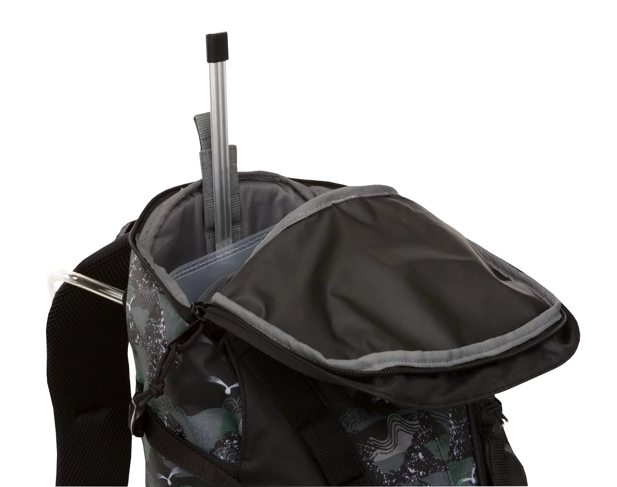 Outdoor Products Big Sur 28.5  Hydration Backpack with Bladder, Internal Frame, Unisex, Black