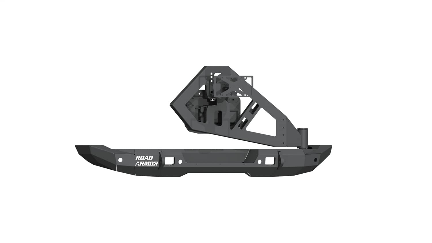 Road Armor 5183R1B-Tc 18- Jeep Wrangler Jl Stealth Rear Bumper / Tire Carrier Fits select: 2021    , 2018-2019