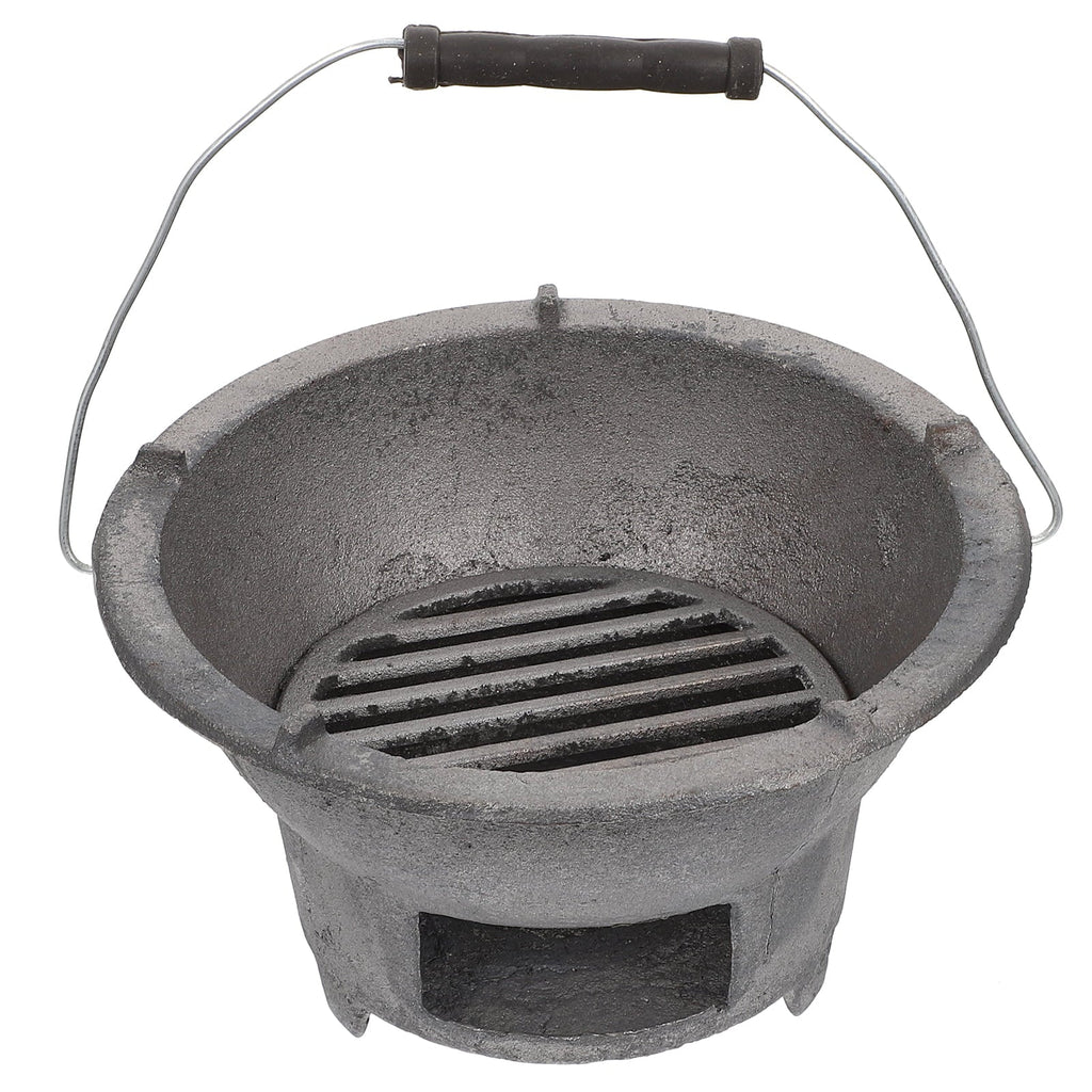 Cast Iron Barbecue Stove Outdoor  Charcoal Stove Camping Barbecue Tool