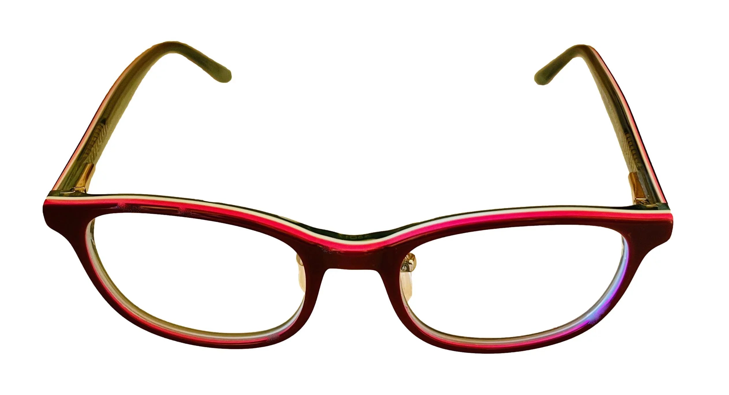 Hello Kitty Girls Red Soft Rectangle Plastic Eyewear Frame 285 45mm
