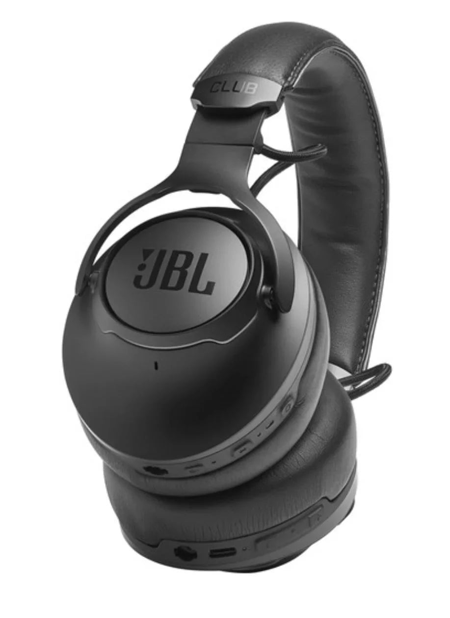 Club  Wireless Over-Ear Headphones with Noise Cancelling (Black)