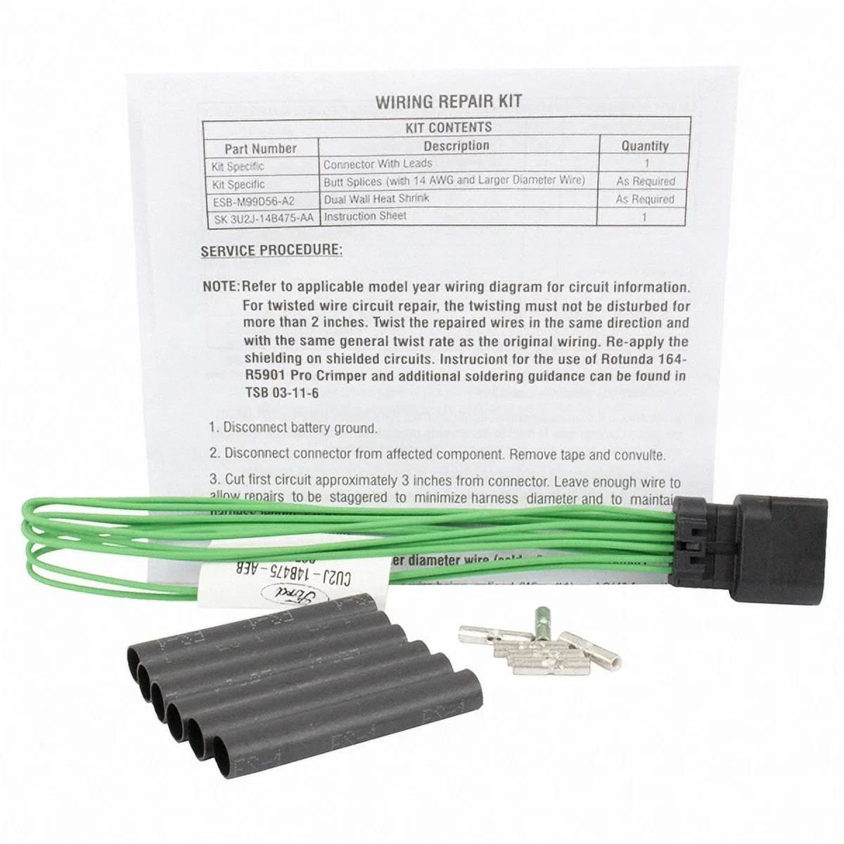Motorcraft -1556 Park Assist Camera Connector Fits select: 2021-2023  , 2017-2023