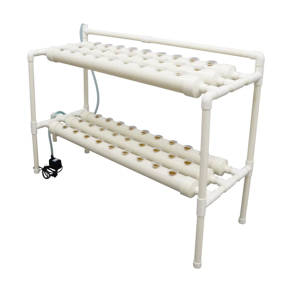 Hydroponic Pipeline Vegetable Grow Machine Plant Growing System 54 Sites