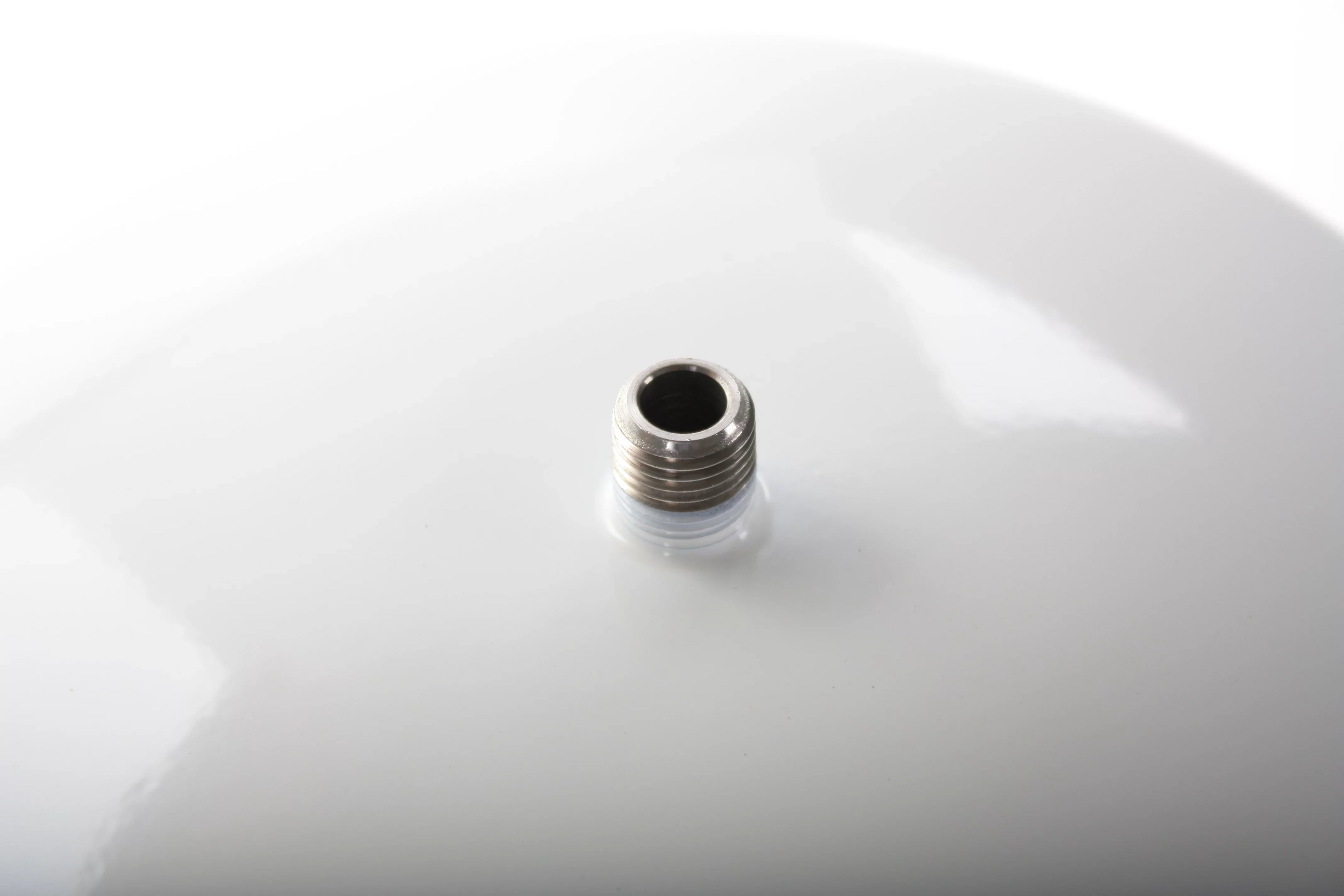 Hydronix -132- Stainless Steel 4.5 Gallon Reverse Osmosis Storage Water Tank - White, 1/4" Port