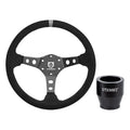 Tusk Steering Wheel Hub with Pro Armor Steering Wheel Top Marker Suede Steering Wheel For Polaris  700  2009