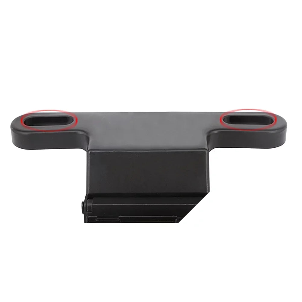 Universal Car Rear Back Seat Travel Table Drink Food Cup Tray Folding Holder Desk Stand Mount (Black)