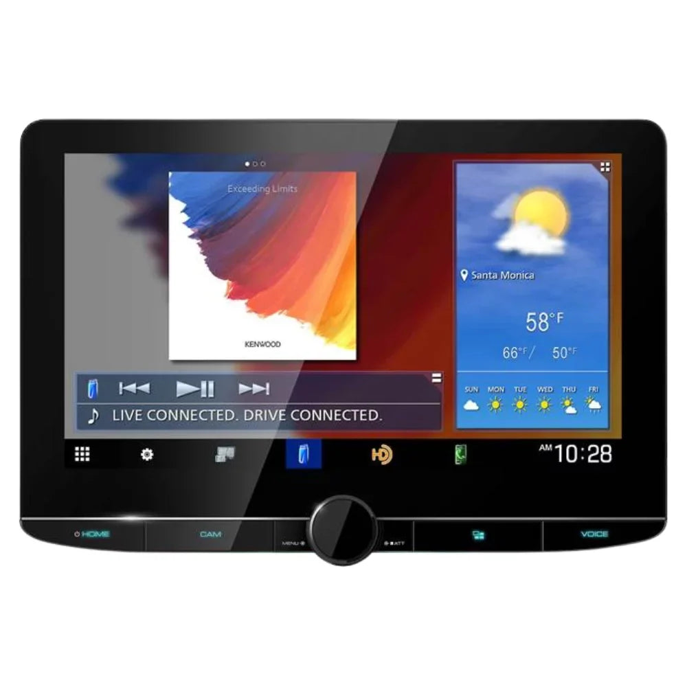 New Kenwood  10.1" Multimedia Receiver & - Full  Dashboard Camera