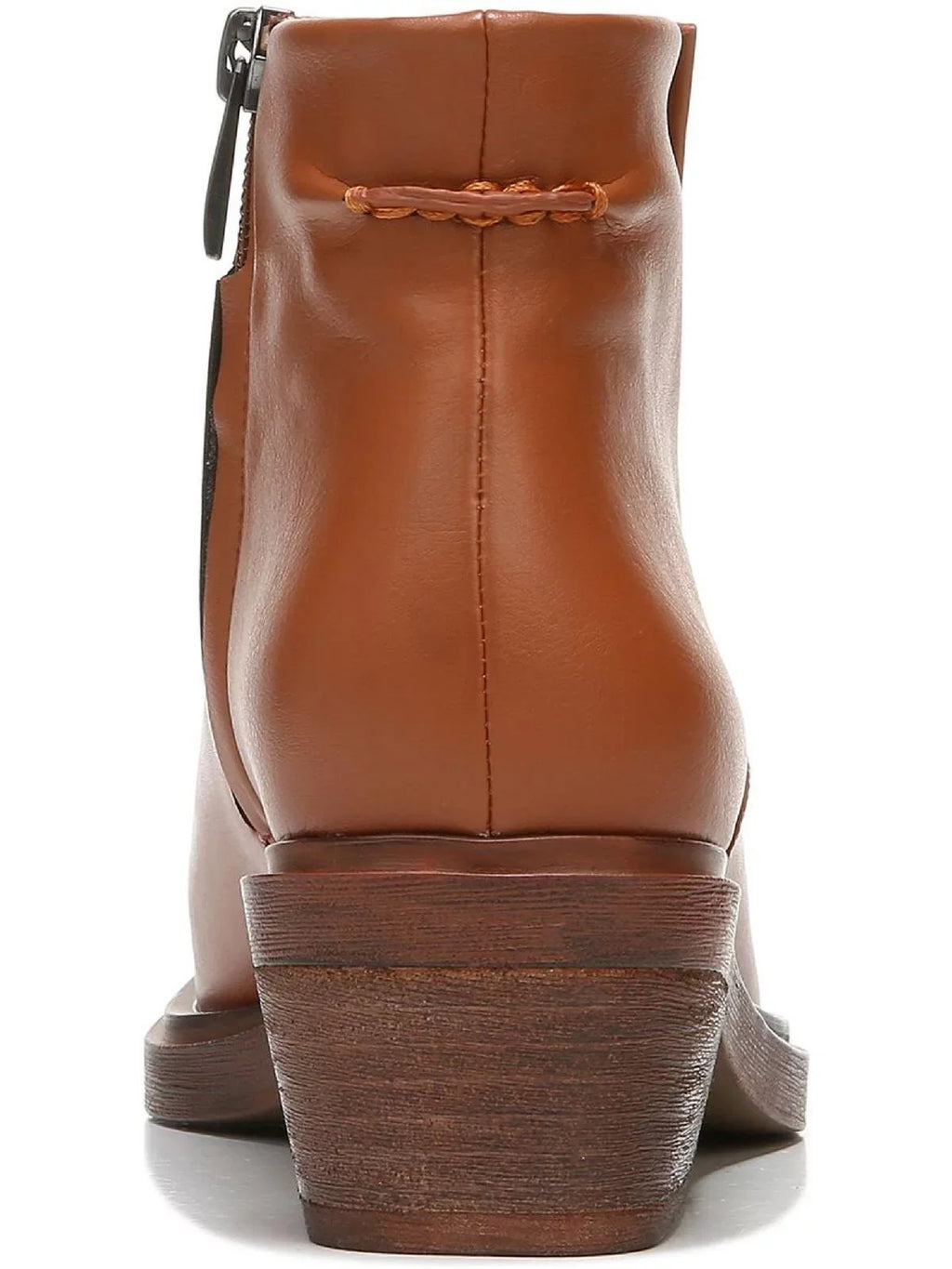 Franco Sarto Womens Forta Faux Leather Square Toe Ankle Boots