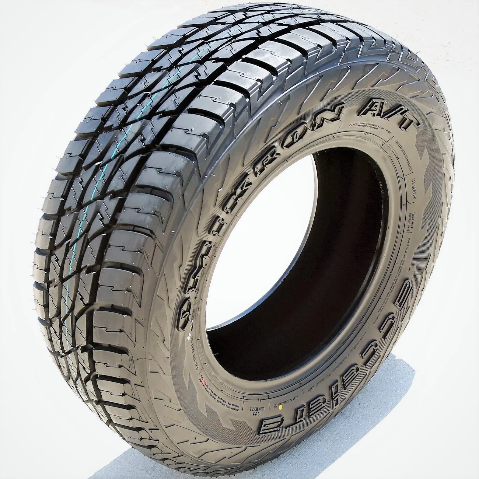 Set of 4 () Accelera Omikron /  265/65R18 Load  10 Ply  All Terrain Tires Fits: 2014 Cadillac Escalade Base
