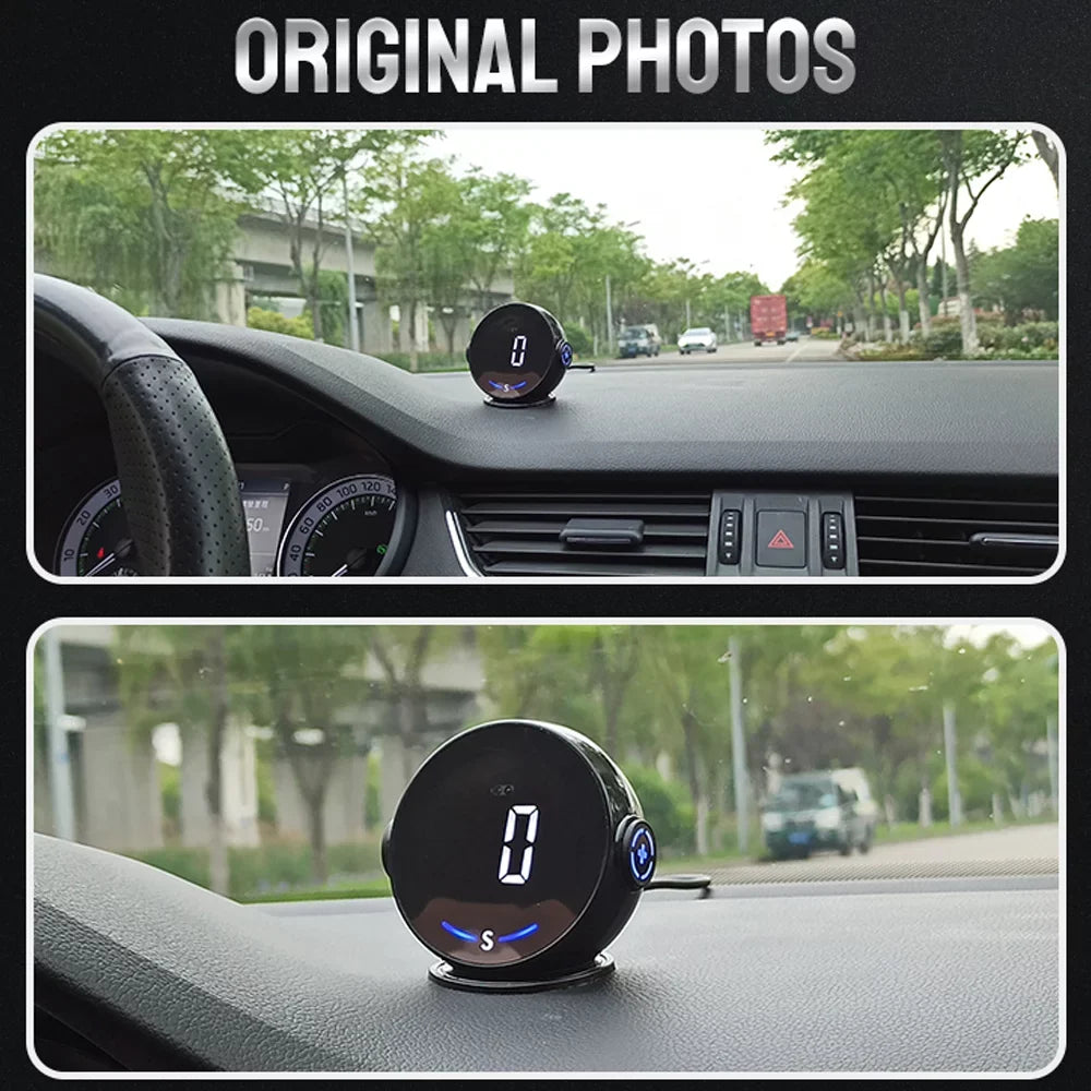 ammoon Car  Speedometer  Head Display, Digital Speed Altitude Meter Easy Setup & Clear Display