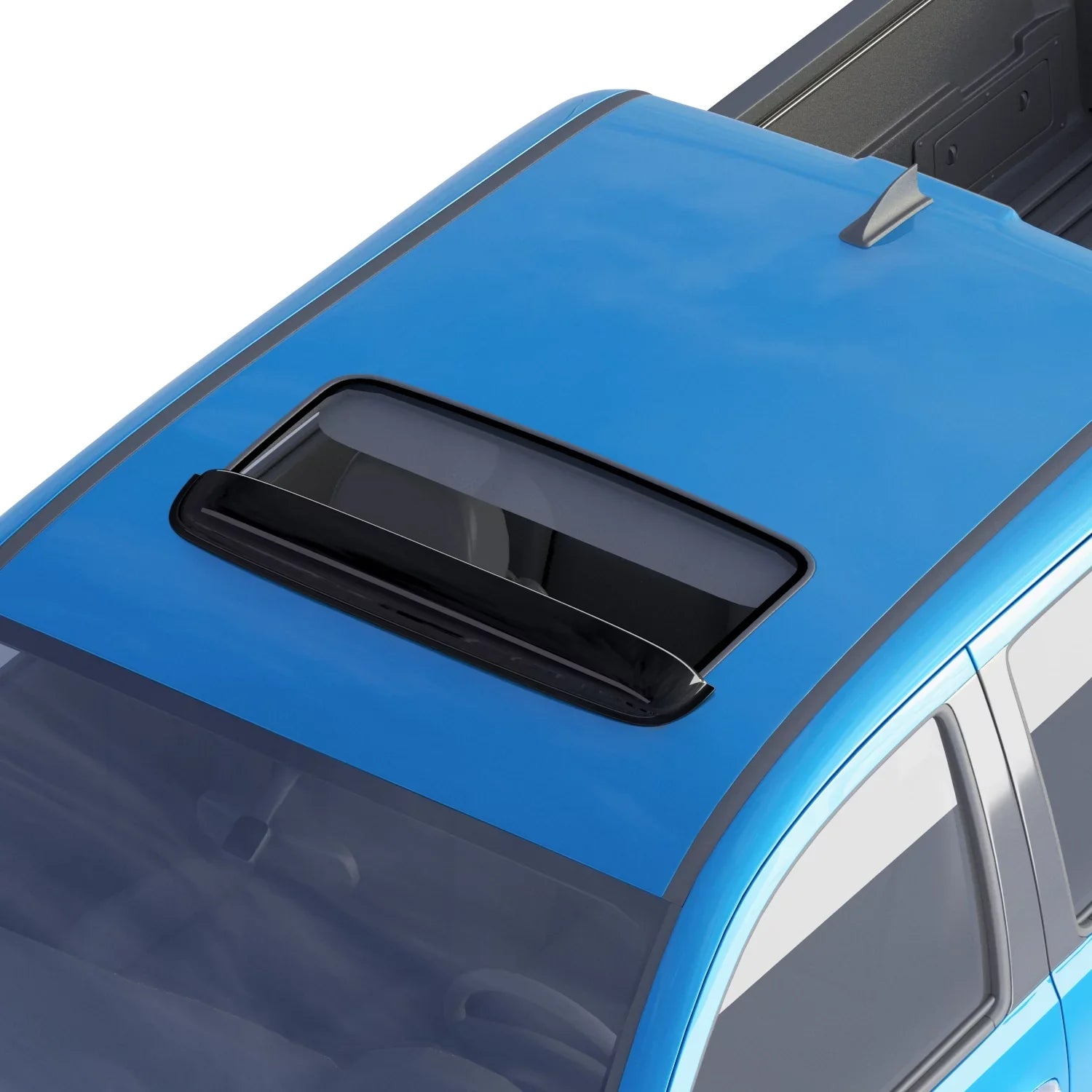 Incredibly Durable Sunroof Moonroof Wind Deflector 35.6" - Universal Sunroof, Moonroof Visor Shade Guard/Rain Guard - Tape-On Adhesive Top Wind Guard Low Profile Roof Visor -