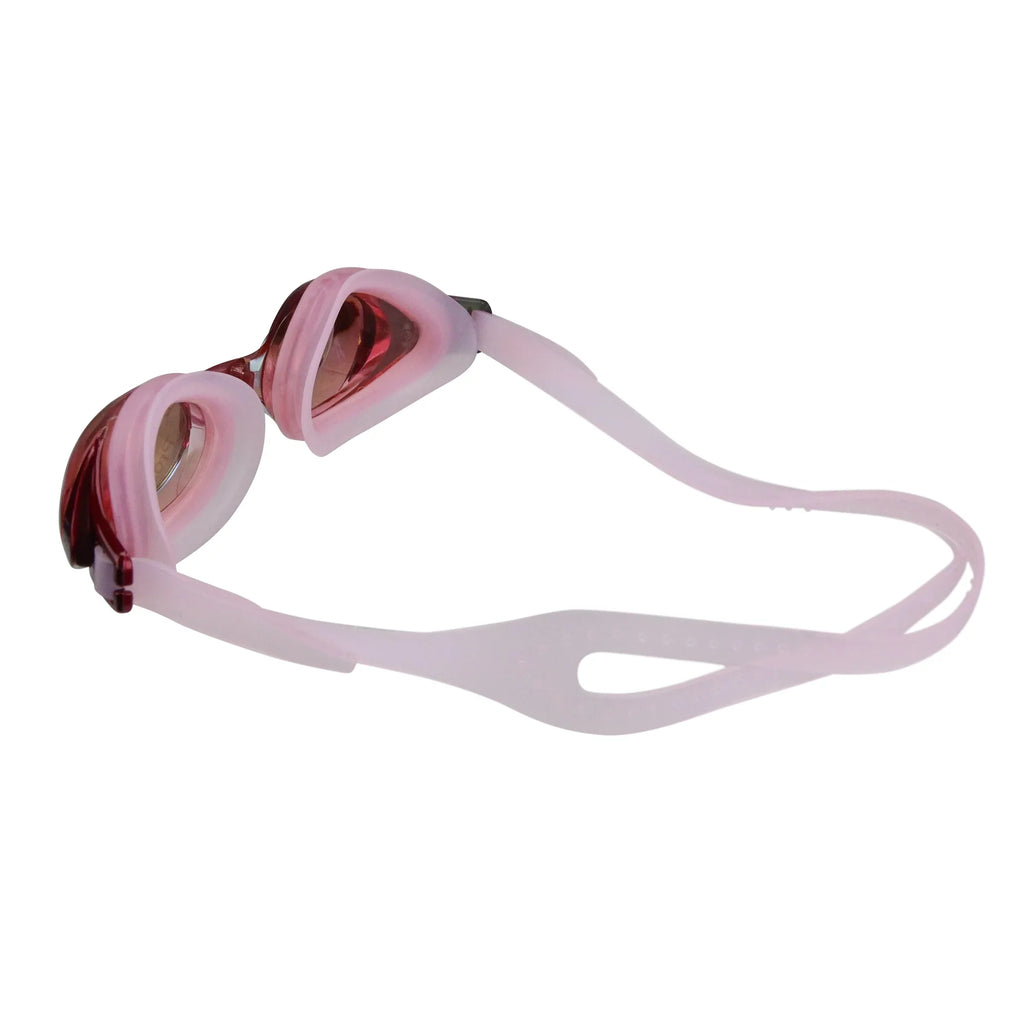 Pool Central 7" Pink Mirrored Competition Swimming Goggles