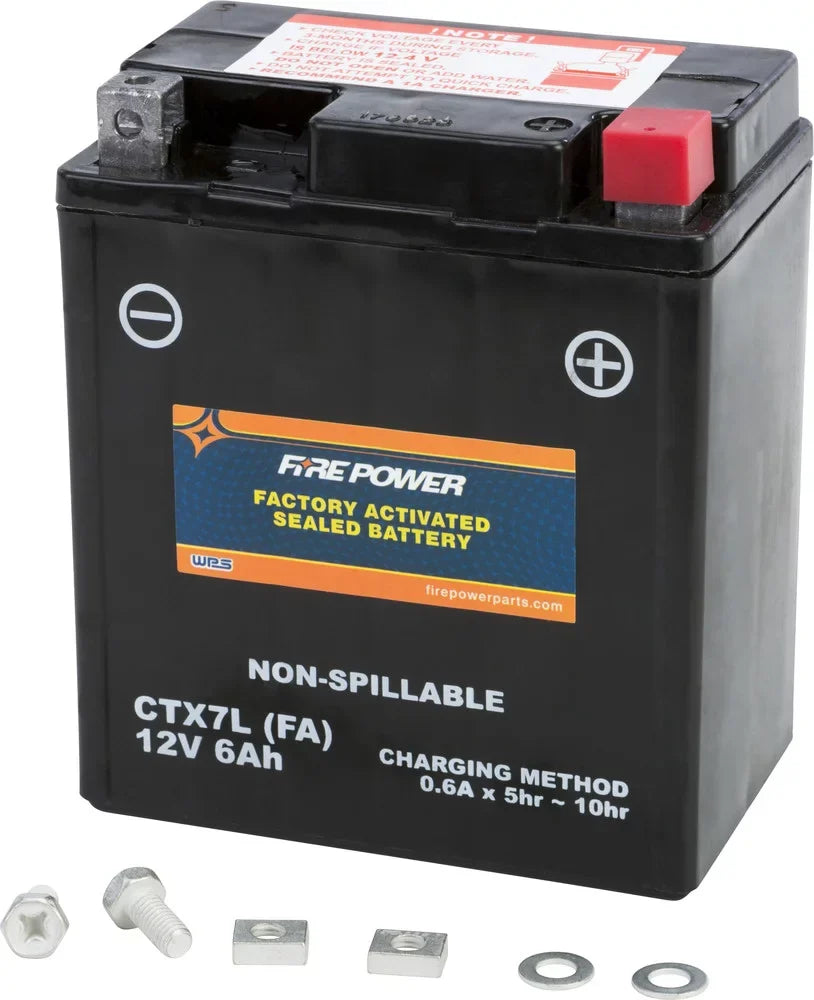 Fire Power Sealed Factory Activated Battery - () Compatible With Honda   2017