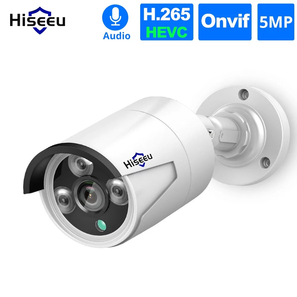 Anself 5MP Super  Camera with Audio Night Motion Detection Remote Access  Waterproof