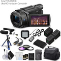 Sony - 4K Ultra  Handycam Camcorder. - Professional Bundle