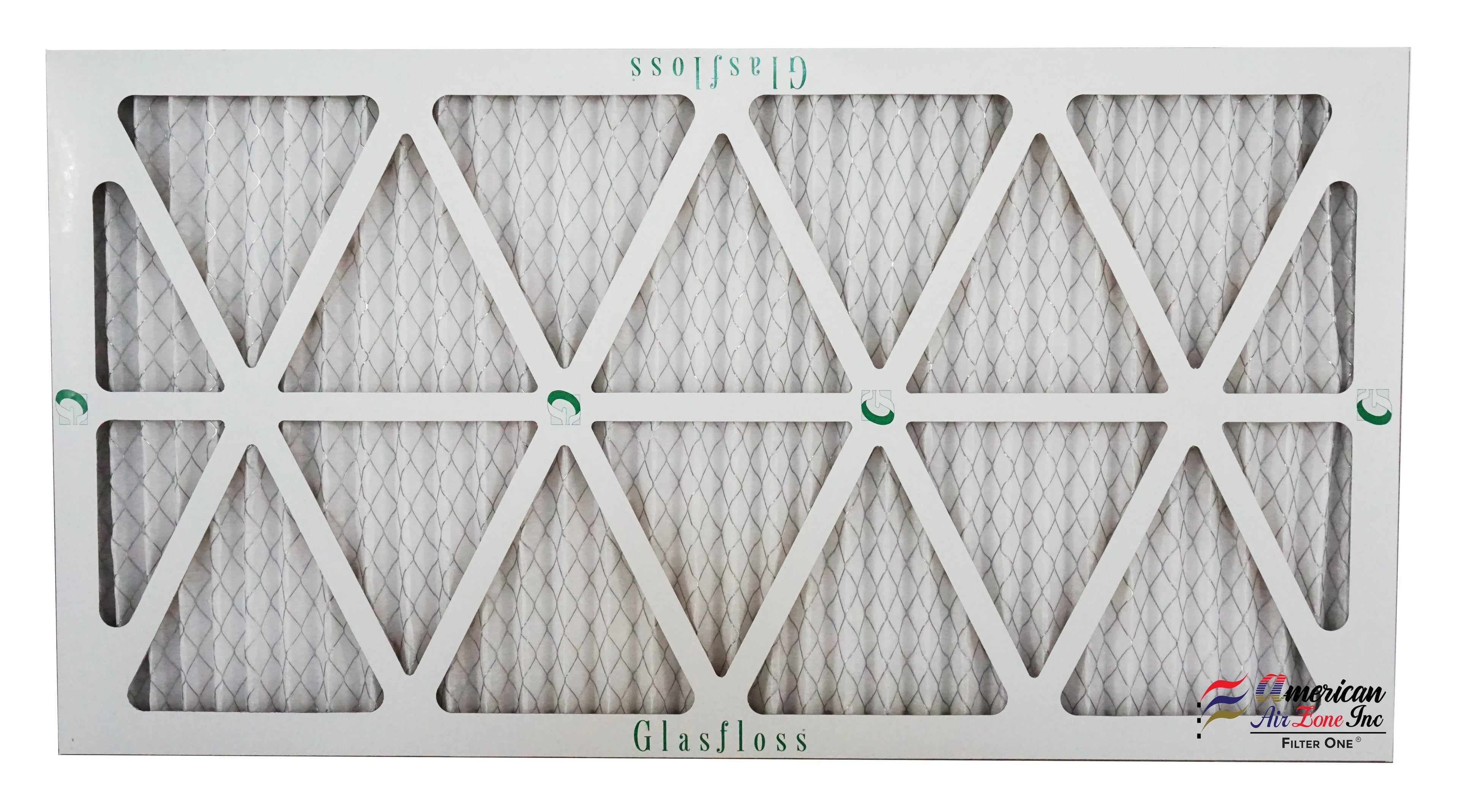 Glasfloss Air Filter 18x36x2 - 2"  10 - (Pack of 12) - Pleated  or  Air Filter - Furnace Air Filter - Home or Office - Made In The .