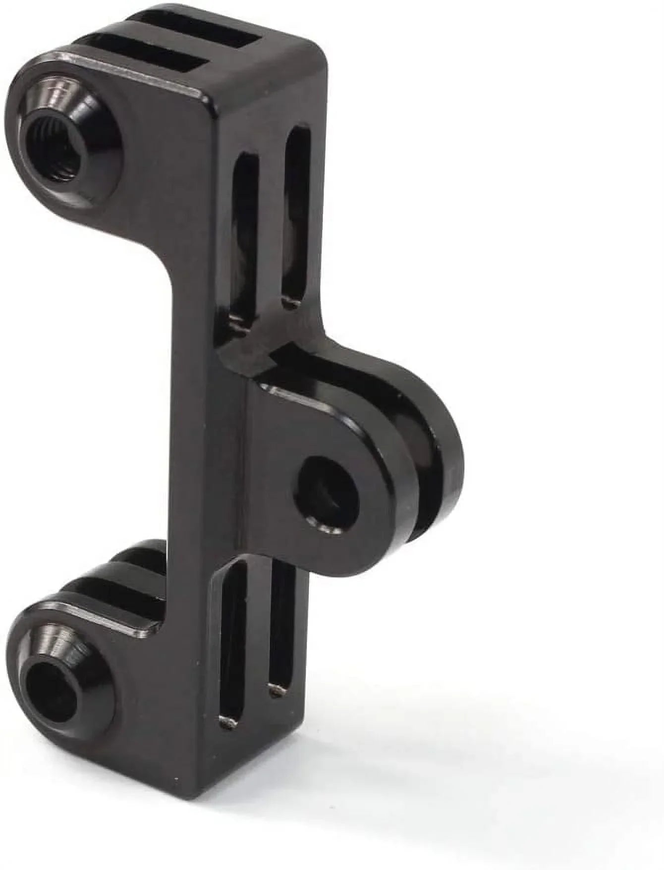 Aluminum Dual Twin Mount Adapter for GoPro Hero 9/8/7/(2018)/6/5/4 Black,Hero 3+, Osmo Action,/Campark/