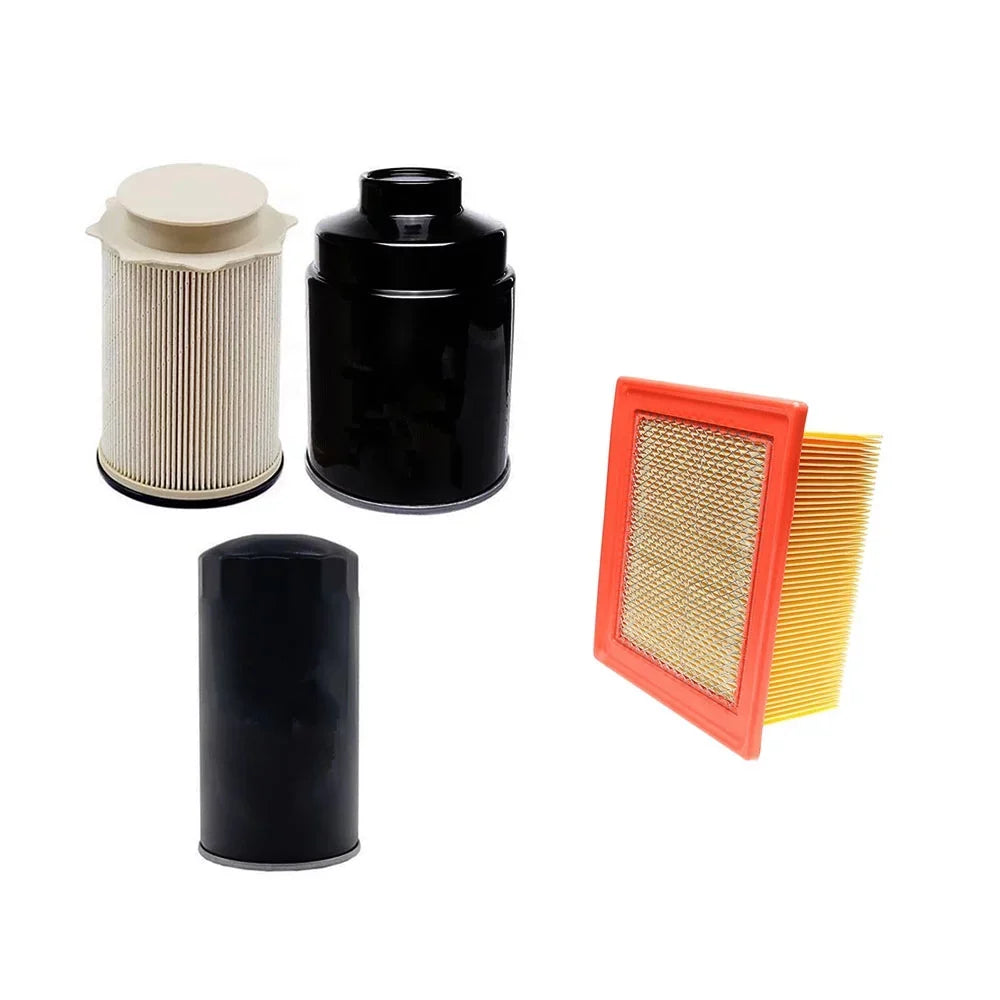 LisFaxbo 68197867AA 68157291AA Fuel Filter 5083285AA Oil Filter And  Air Filter For Ram 2500 3500 4500 5500 6.7L Diesel Engine