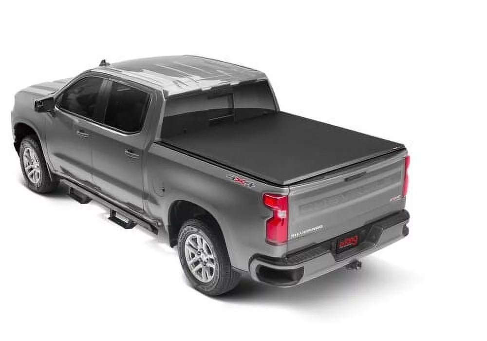 Extang by RealTruck Trifecta e-Series Soft Folding Truck Bed Tonneau Cover | 77483 | Compatible with 2022 - 2024 Toyota Tundra w/o rail system 6' 7" Bed (78.7")
