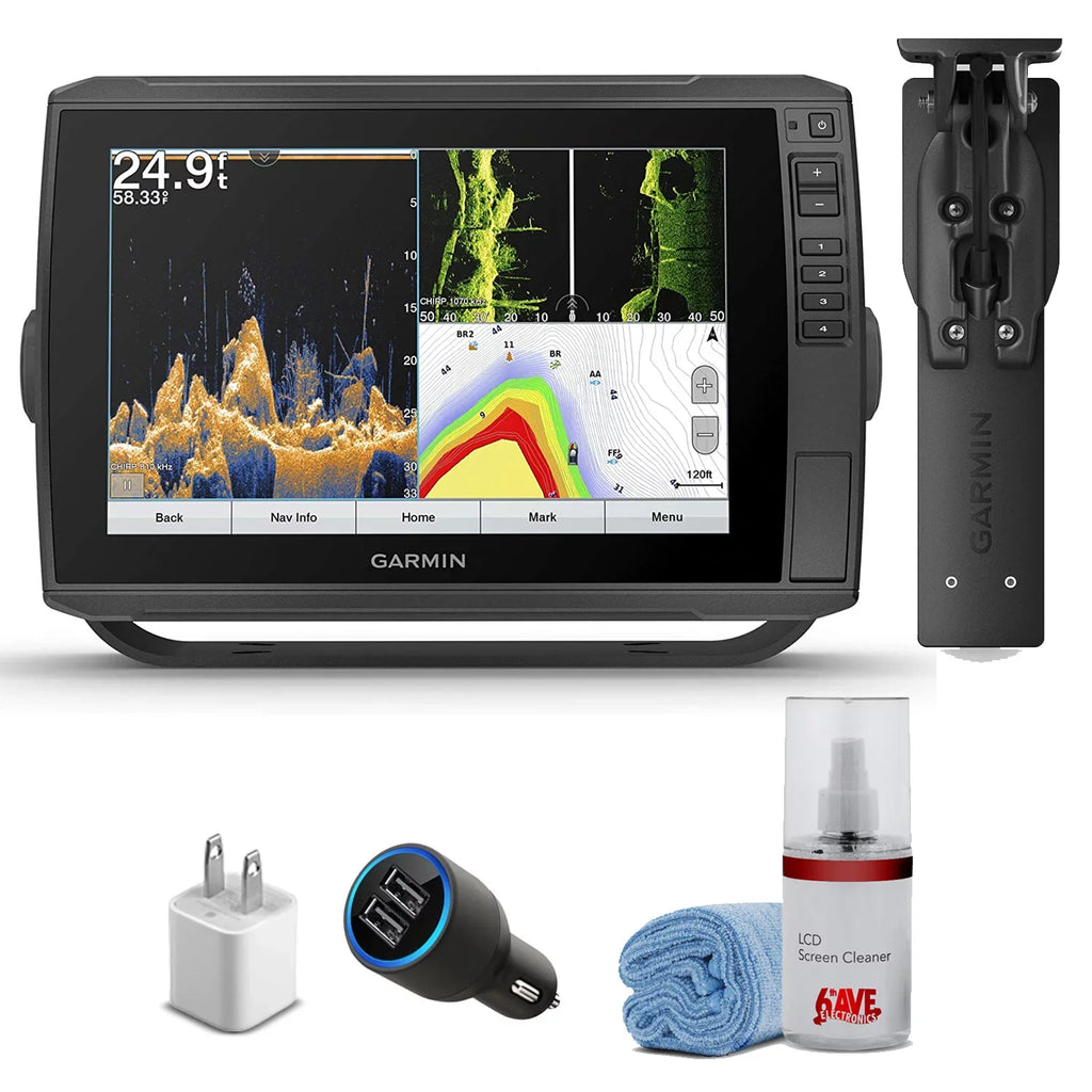 Garmin  Ultra 106sv with - Transducer with 6Ave Travel & Cleaning Kit
