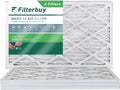 Filterbuy 20x36x1  13 Pleated   Furnace Air Filters (4-Pack)