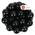 Black Gumballs - 5 Pound - Approx. 50 Pieces Per Pound - Tutti Frutti Flavor