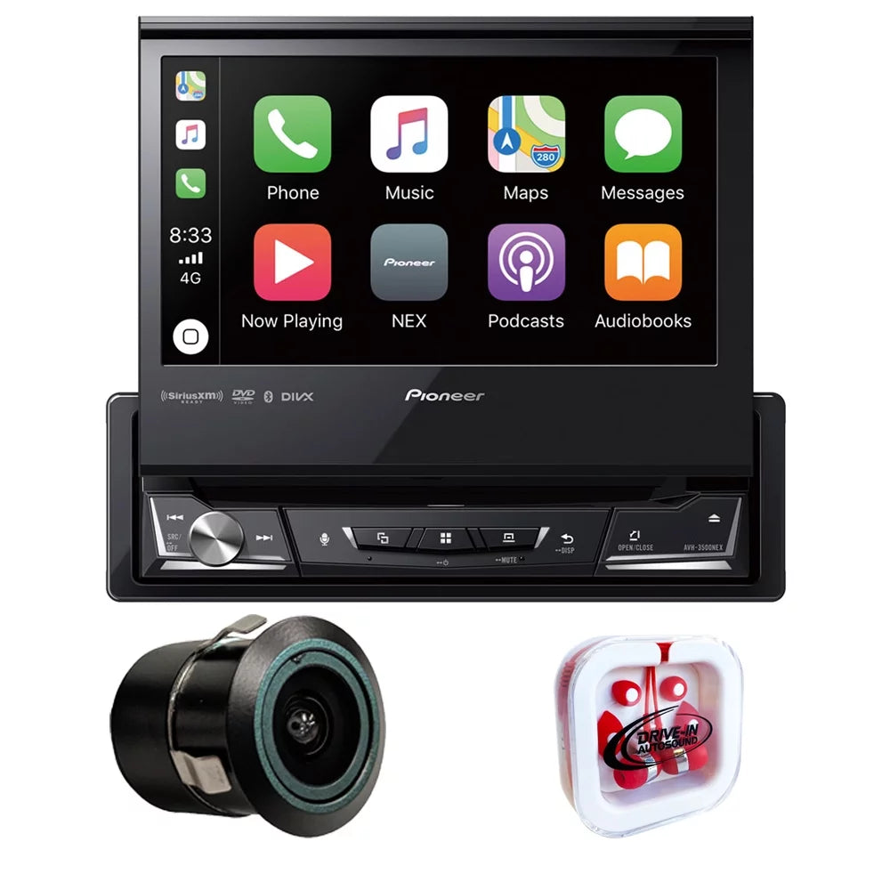 New Pioneer -3500NEX 7" Single-  Receiver & Free Bullet Camera