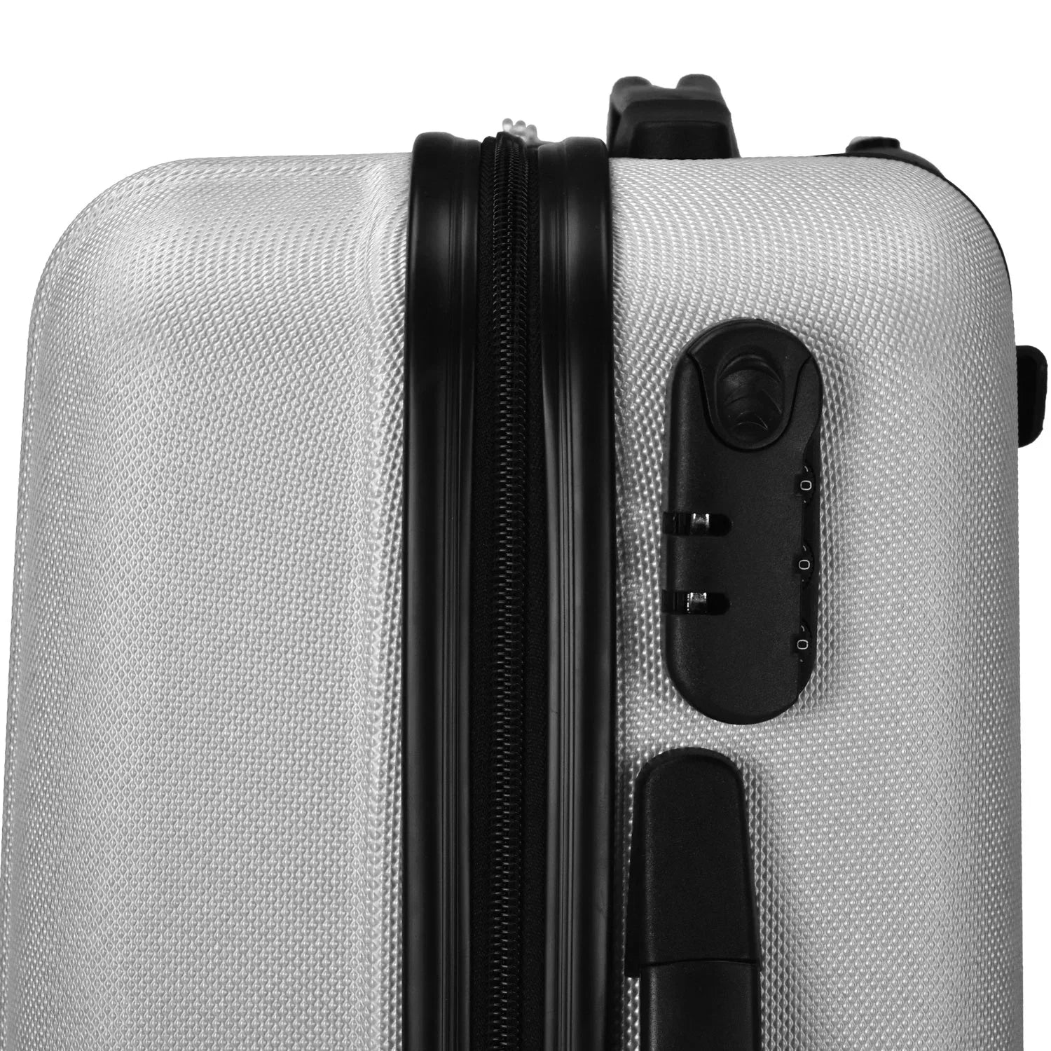 Elite Luggage Omni 3-Piece Hardside Spinner Luggage Set, Grey