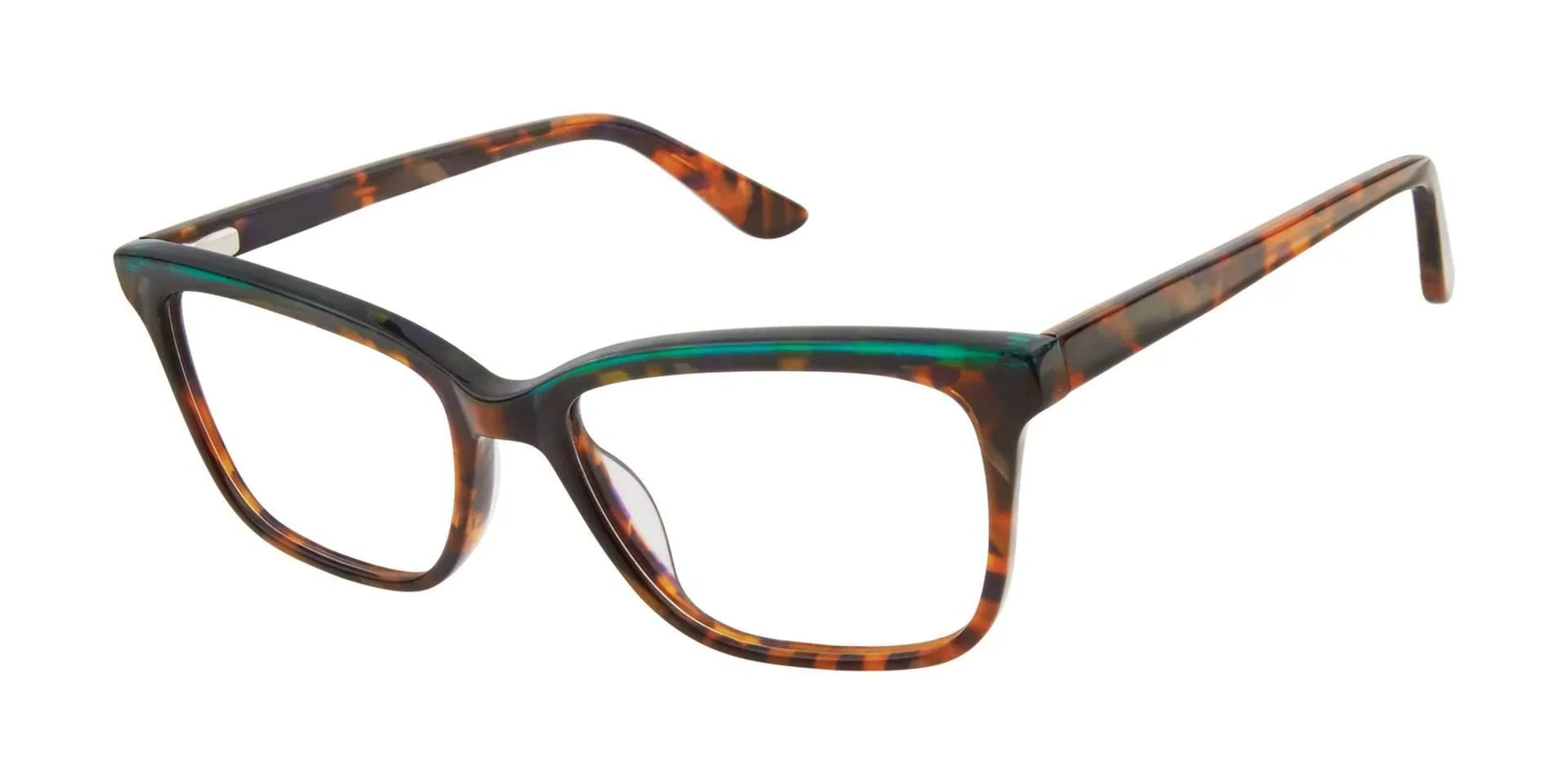 by    052 Tortoise & Green Eyeglasses 50mm with  Case