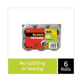 Scotch Sure Start Packaging Tape for  Dispensers, 1.5" Core, 1.88" x 75 ft, Clear, 6/Pack