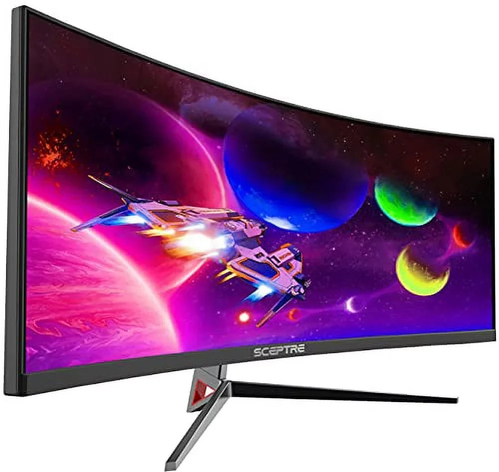 Sceptre 30-inch Curved Gaming Monitor 21:9 2560x1080 Ultra Wide Ultra Slim  DisplayPort up to 200Hz Build-in Speakers, Metal Black (-200UN1)