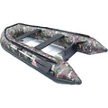 Inflatable Fishing Boat 4-Person Raft 10.5 feet - Camouflage