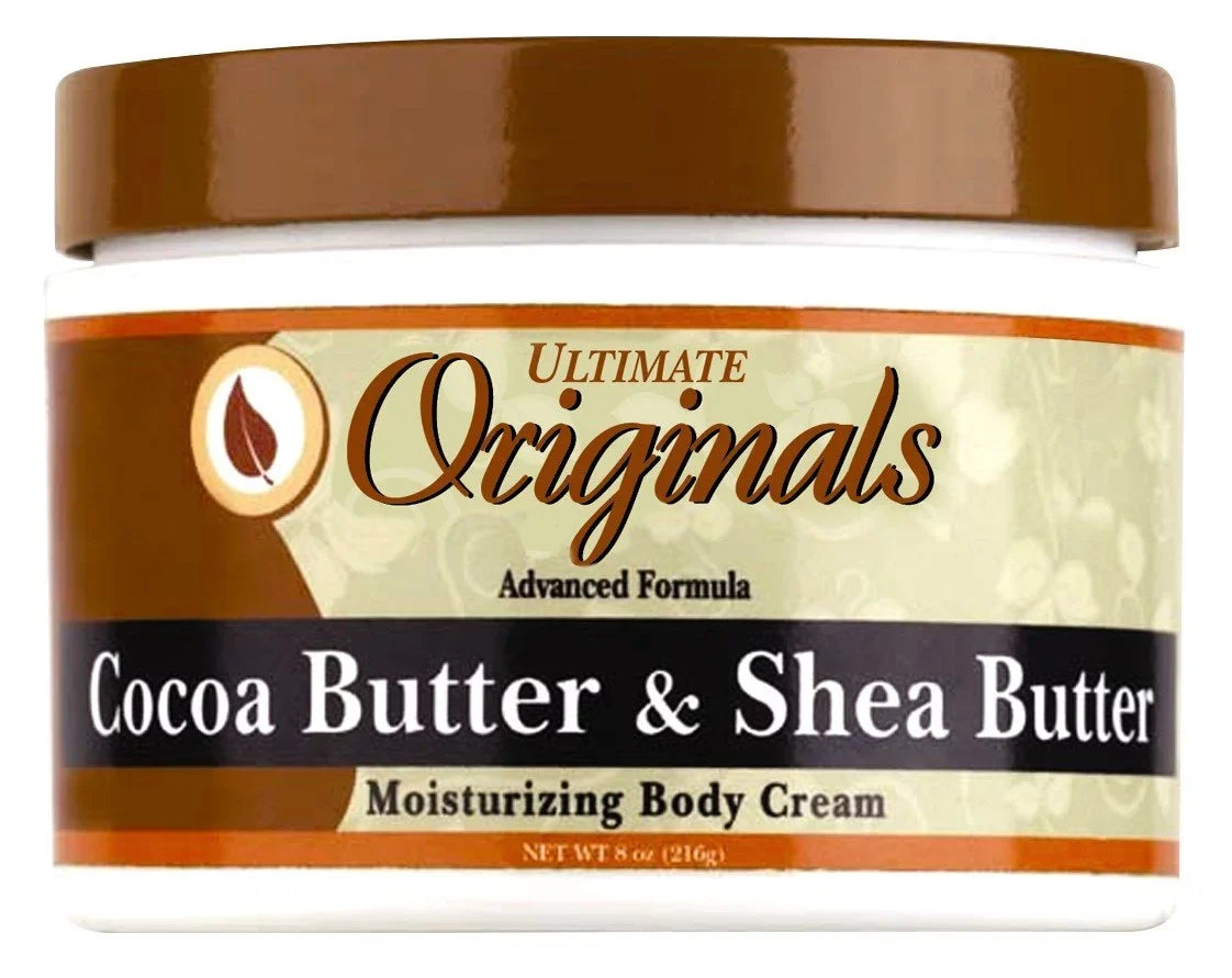 Ultimate Originals Moisturising Body Cream Cocoa Butter and Shea, 8 oz, 3 Pack