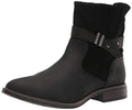 Clarks Women's Camzin Strap Fashion Boot, Black, 5