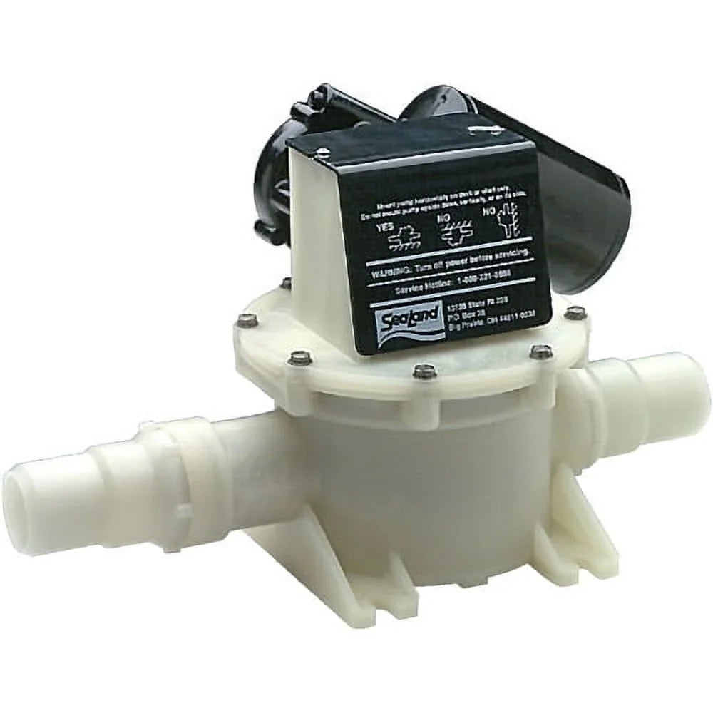 Sealand -Series Sanipump Discharge and Macerator Pump with Whisper Quiet Motor  12V