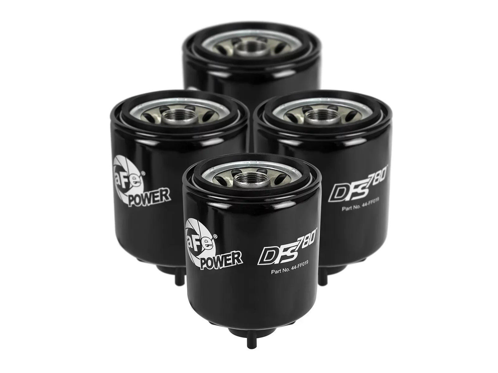 aFe Pro   Fuel Filter for  Fuel System Fuel Filter (For 42-12032 Fuel System) - 4 Pack