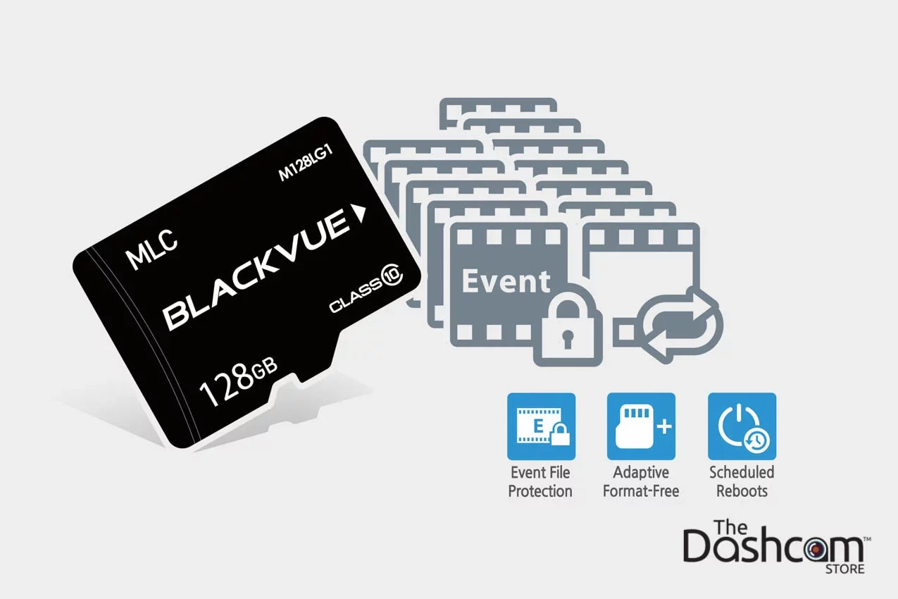 BlackVue -1CH Single-Lens 1080p/60fps  WiFi Dashcam w/ 16  Memory Card