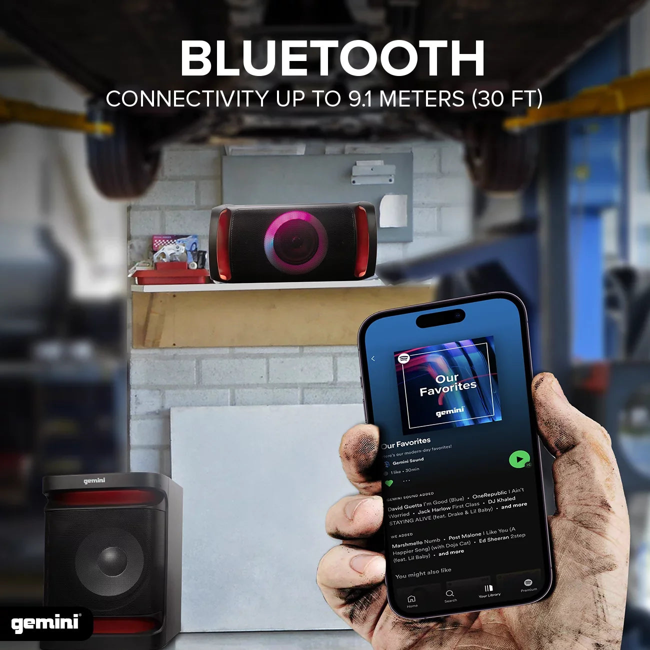 Gemini Sound -4800 Bluetooth  Party Light Stereo & Home Theater Audio System with 4000W Watts