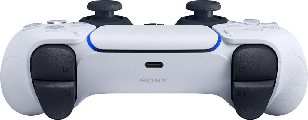 PlayStation 5,  DualSense Wireless Controller - White Bundle With 2x Controllers + 6Ave Microfiber Cleaning Cloth