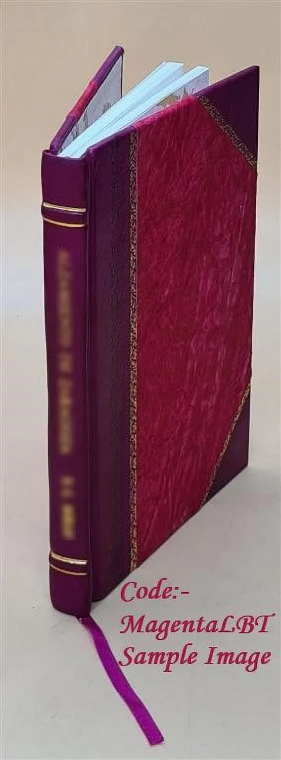 preliminary investigation of some radiocolloidal properties of polonium²¹⁰ using molecular filters / by .. Morrow .. Della Rosa .. Casarett .. Miller. 1954 [Leather Bound]