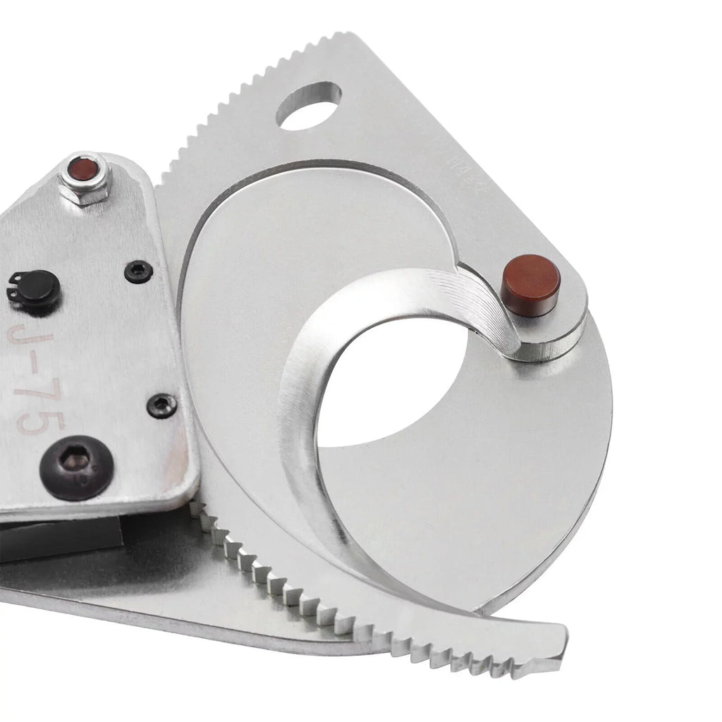 Heavy Duty Ratchet Cable Cutter Cut Φ75mm For Cutting Aluminum, Copper Ratchet Cable Cutter Ratcheting Cutter Heavy Duty Wire Cutter Cut up to Φ75mm Ratchet Cable Cutter Cuting Tool