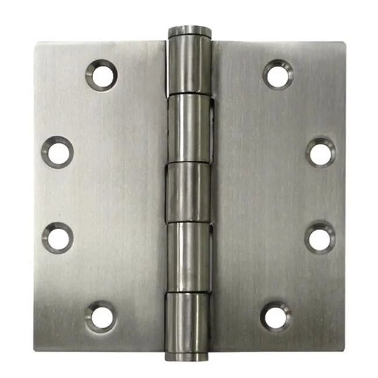4.5 x 4.5 in. Square Hinge, Satin Stainless Steel - 24 Case - Pack of 2